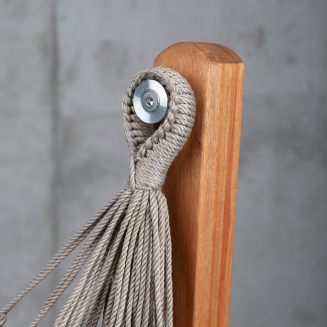  La Siesta Udine Outdoor Almond hammock chair with stand - 12