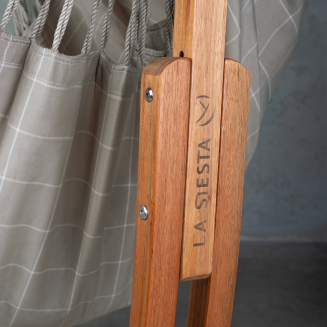  La Siesta Udine Outdoor Almond hammock chair with stand - 11