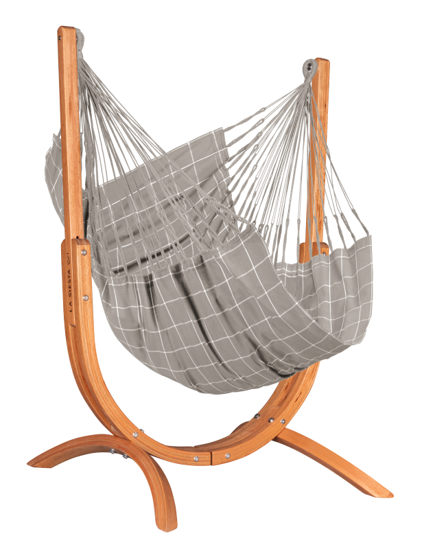  La Siesta Udine Outdoor Almond hammock chair with stand