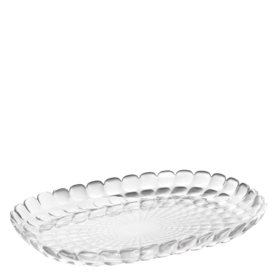 Plate Guzzini Tiffany L 45 cm transparent