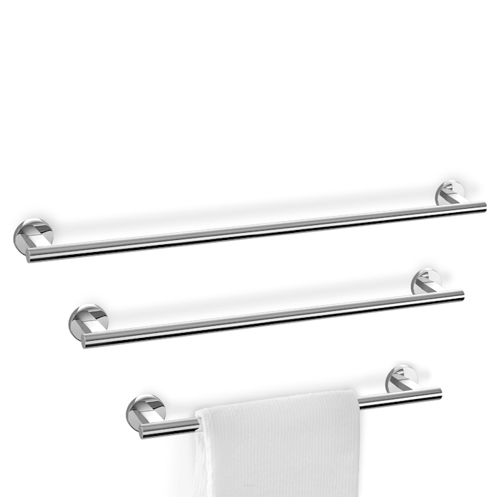 Zack Scala towel rail, glossy, 66 cm