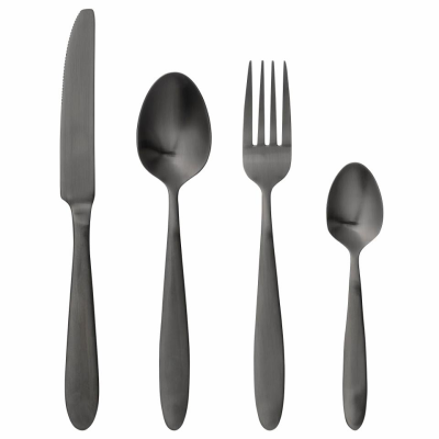  Bloomingville Frea Black cutlery set 4 pcs.
