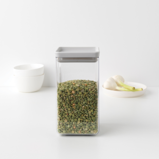 Brabantia Tasty+ Light Gray kitchen container 1.6l - 2