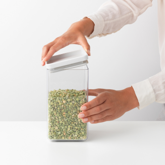  Brabantia Tasty+ Light Gray kitchen container 1.6l - 3