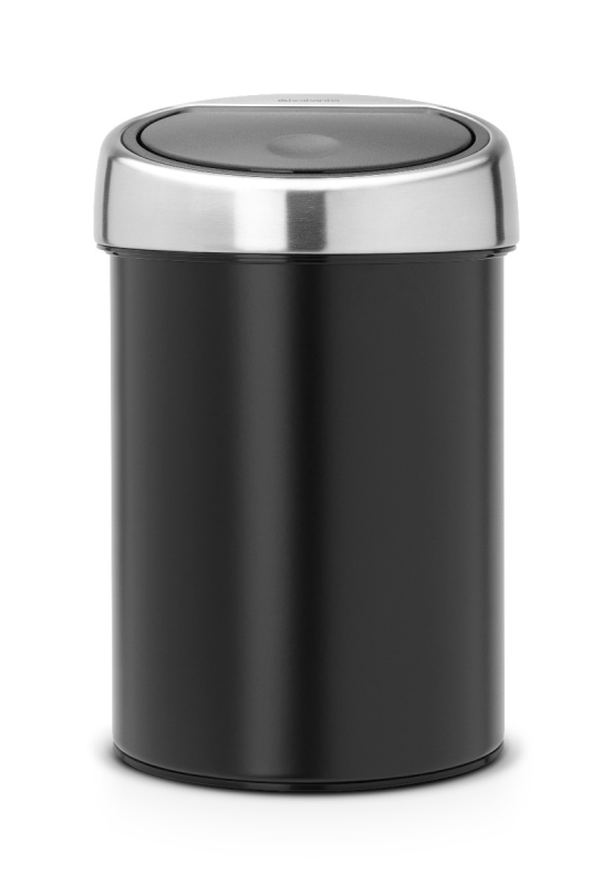  Brabantia Touch Bin 3l black