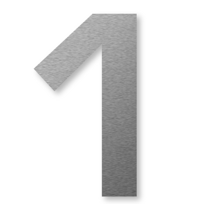  Keilbach Big Number "1" house number, 4 sizes