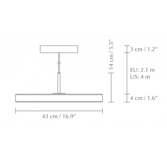  Lamp Umage Asteria Nuance Olive - 2