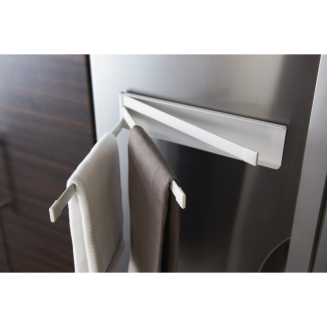  Yamazaki Tower magnetic cloth hanger, white - 3