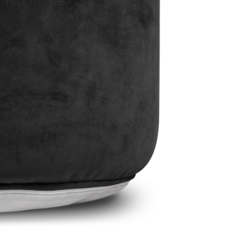 Pufa Fatboy Point Velvet Black Ø50x35 cm - 4