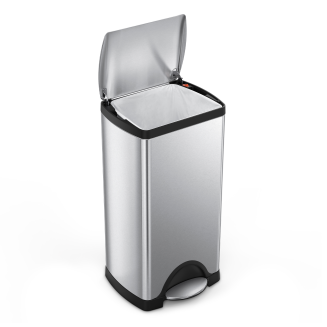 Simplehuman rectangular 30l steel FPP basket - 4