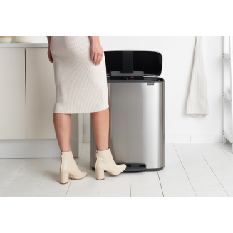  Brabantia Bo waste bin 60l, matt steel FPP - 7