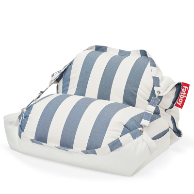Fatboy Floatzac Stripe Ocean Blue floating pouffe 180x134 cm