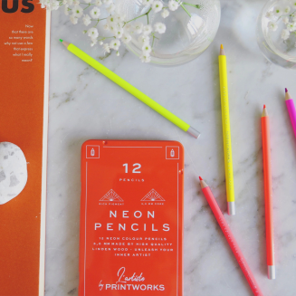 Kredki 12 kolorów - Neon | PRINTWORKS - 3