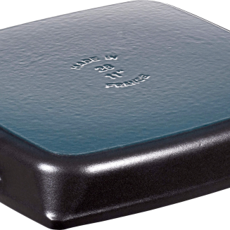  Staub square cast iron grill pan with two handles - 33 cm, Black - 3