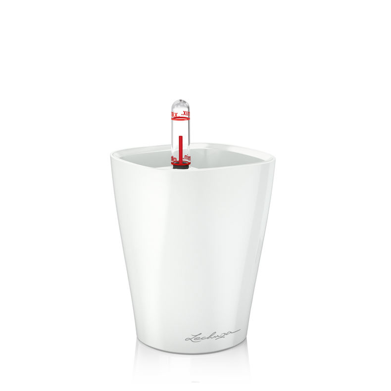  Lechuza Mini Deltini flowerpot white