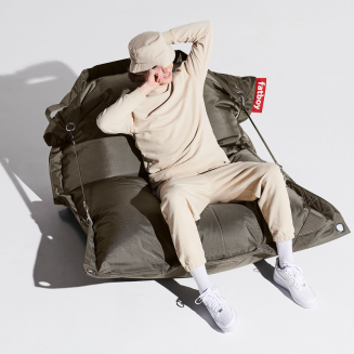 Fatboy Buggle-Up Taupe pouffe 185x137 cm - 5