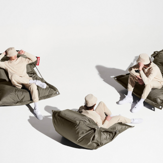 Fatboy Buggle-Up Taupe pouffe 185x137 cm - 6