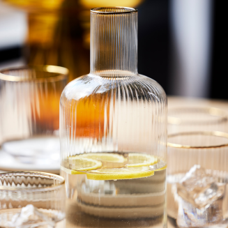 Lyngby Glass Palermo Gold water carafe - 3