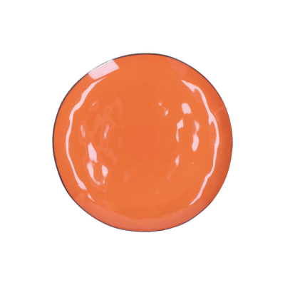  Rose&Tulipani | Set of 4 Concerto Arancione dinner plates - Orange, 27 cm