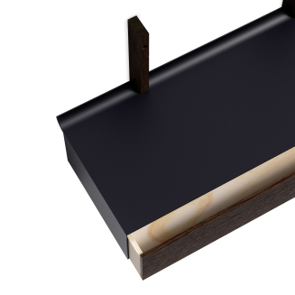  Eva Solo Smile Smoked Oak & Black drawer 80 cm - 5