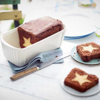  Emile Henry cake tin red 24x11 cm - 3