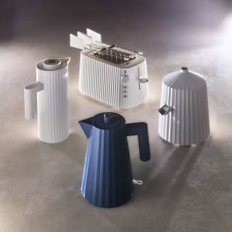 Czajnik elektryczny Alessi Plissé Blue 1.7l - 4