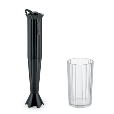 Alessi Plisse hand blender, black