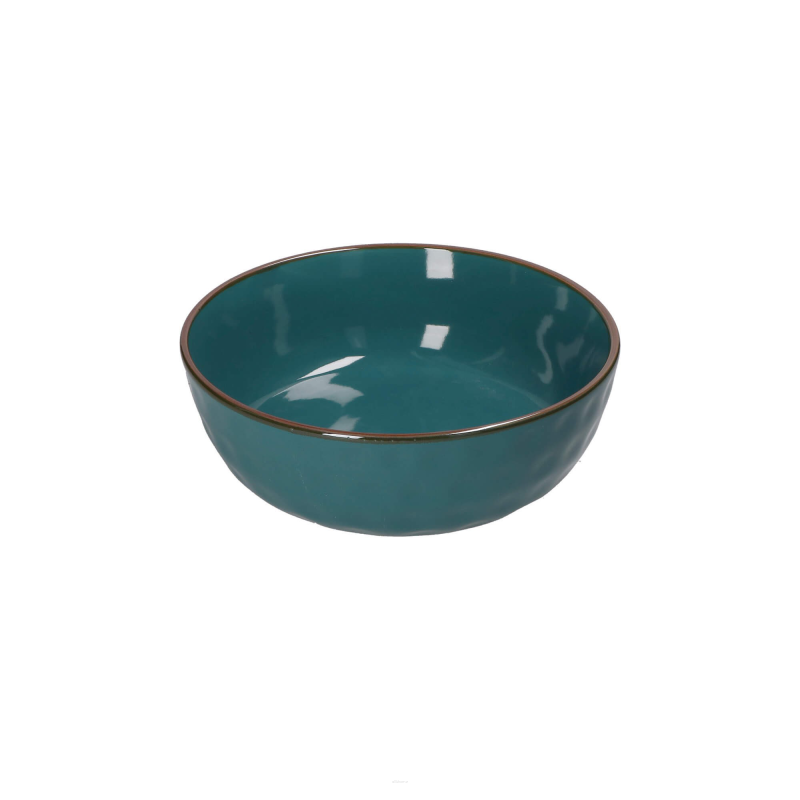  Rose&Tulipani | Set of 4 Concerto Ottanio salad bowls - Blue-green, 20 cm