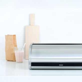  Brabantia Roll Top Matt Steel breadbox - 4