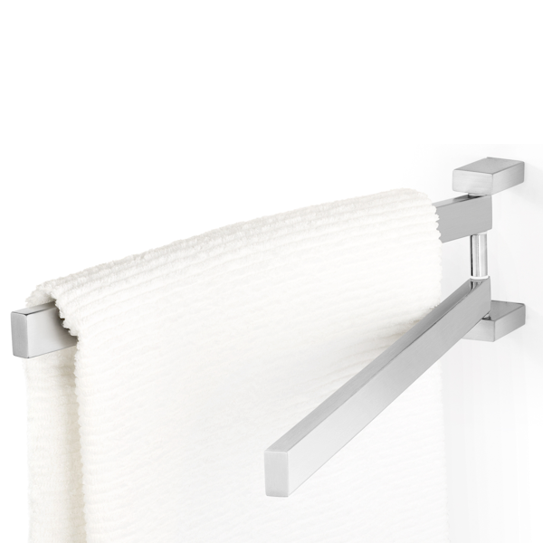 Zack Linea movable towel rack, matt, 45 cm