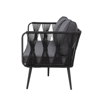  Bloomingville Pavone Black garden sofa - 4