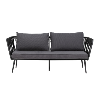  Bloomingville Pavone Black garden sofa - 2