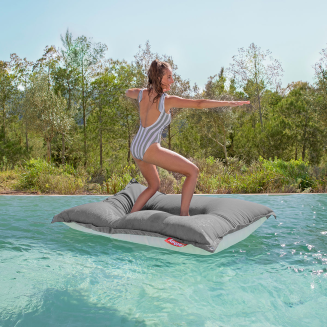 Fatboy Floatzac Rock Gray floating pouffe 180x134 cm - 9