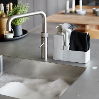  Zone Denmark Singles Warm Grey Sink Organizer - 2