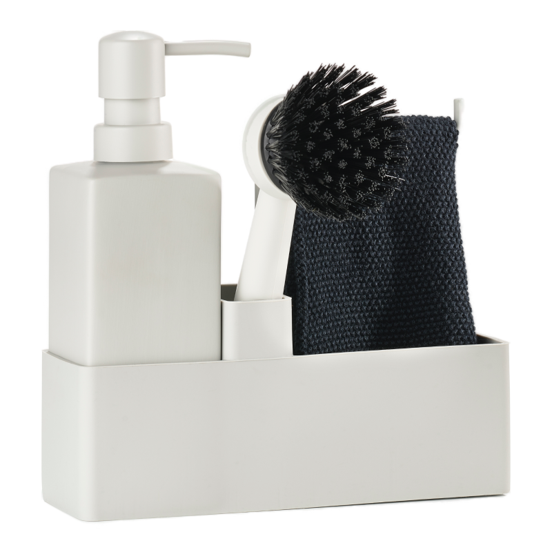  Zone Denmark Singles Warm Grey Sink Organizer