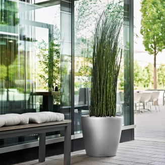  Lechuza Classico Premium 60 flowerpot | 70 silver metallic - 6