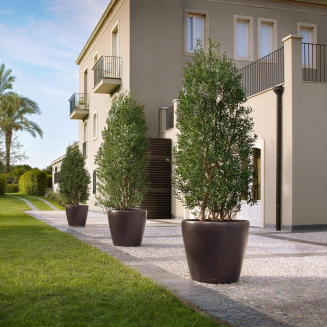  Lechuza Classico Premium 60 flowerpot | 70 silver metallic - 11