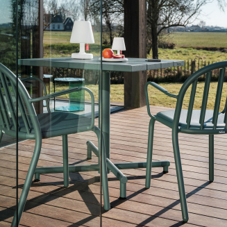 Stolik ogrodowy Fatboy Fred's Square Bistro Table Dark Sage - 10