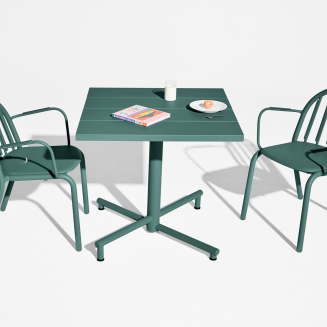 Stolik ogrodowy Fatboy Fred's Square Bistro Table Dark Sage - 9