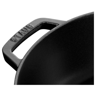 Deep stewing pan with lid Staub - 24 cm, Black - 4