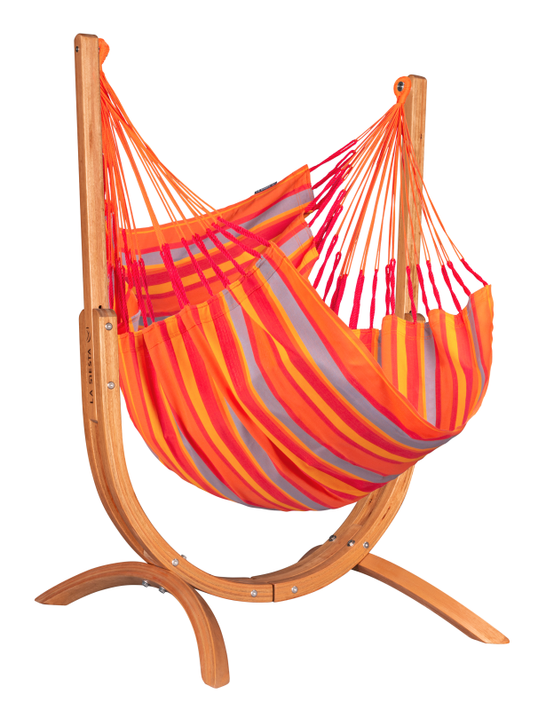  La Siesta Udine Outdoor Toucan hammock chair with stand