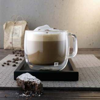  Set of two cappuccino glasses with handle Zwilling Sorrento - 450 ml - 3
