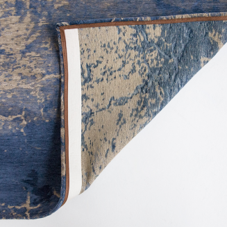  Louis de Poortere Mad Men Cracks abyss blue carpet - 5