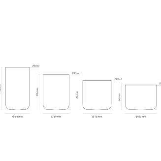  Aarke water glass set - 9