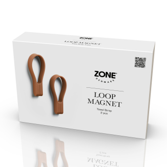  Zone Denmark Loop Terracotta magnetic wall hooks 2 pcs. - 5
