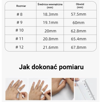 Smart Ring RUBICON R6 Gold/Silver SIZE-11(US) SMARUB327 - 13