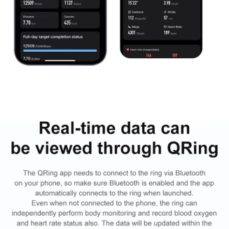 Smart Ring RUBICON R6 Gold/Silver SIZE-11(US) SMARUB327 - 6