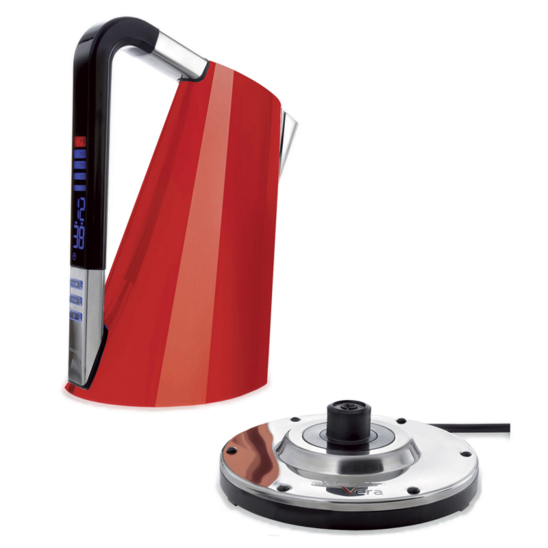  Casa Bugatti Vera electric kettle red | BUY CHEAPER WITH A DISCOUNT CODE