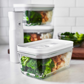  Set of 3 Zwilling Fresh & Save rectangular glass containers - 9