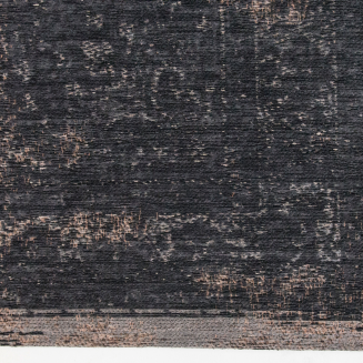 Louis de Poortere Fading World Medallion mineral black carpet - 5